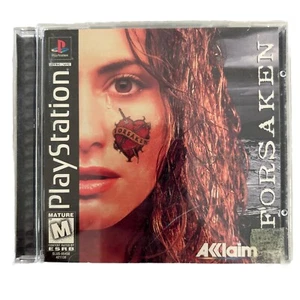 Gioco PS1 Forsaken (Sony PlayStation 1, 1998) vintage fuori produzione completo - Foto 1 di 4