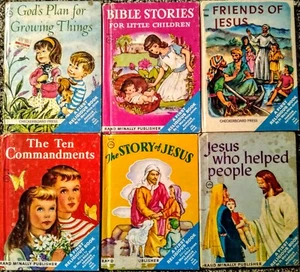 Rand McNally A First Religious Book Lot of 6 - Bild 1 von 1