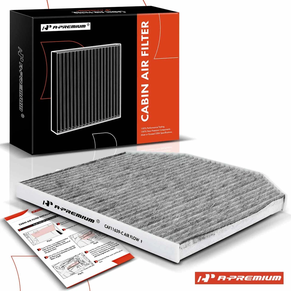 Filtro de aire de cabina de carbón activado para Chevrolet Caprice SS 2014-2017 Pontiac G8 Foto 1 de 4