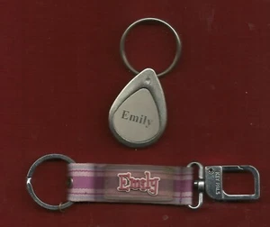 2 X ' EMILY ' SOUVENIR  KEYRINGS   - Bild 1 von 1