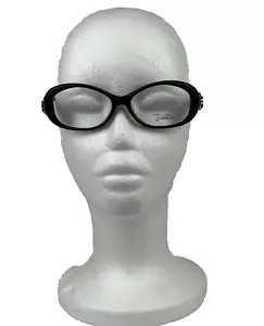 EMILIO PUCCI Woman's EP2618 004 BLACK EYEGLASS Frames 51 14 140 Italy - Picture 1 of 6