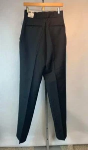 NWT Flying Cross Womens Fechheimer Black Uniform Pants 46123 Unhemmed (AL) - Picture 1 of 12