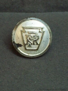 Uniforme de ferrocarril de Pensilvania de colección brazalete ferrocarril PRR RR logotipo botón trébol - Imagen 1 de 7