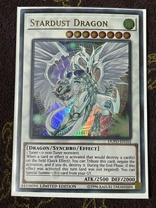 ( STARDUST DRAGON ) - Ultra Rare - DUPO-EN103 - Limited NM - Yu-Gi-Oh Duel Power - Bild 1 von 1