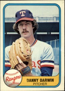 1981 Fleer Baseball #632 Danny Darwin