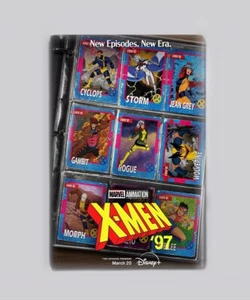 X-MEN '97 / CAST - 2"x3" POSTER MAGNET magneto gambit wolverine marvel 2024