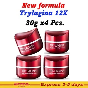 4x TRYLAGINA Ultimate Collagen 12X Serum 1Moisturizing Aura Skin Anti-Wrinkle - Picture 1 of 19