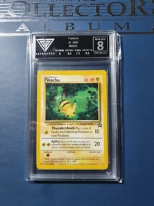 Black Star Promo Pikachu 27/53 bewerten 8 Nm Original Pokémon Karte ohne Etikett - Bild 1 von 3