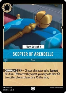Scepter of Arendelle 170/204.💎Play set of 4💎Lorcana The First Chapter - Picture 1 of 1