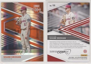 2020 Panini Elite Extra Edition Aspirations Orange /149 Shane Drohan #155