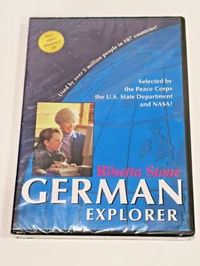 The Rosetta Stone: German Explorer Windows/Mac CD-ROM Language Learning SEALED - Picture 1 of 4