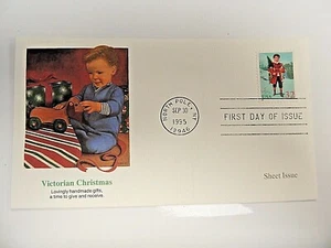 September 30th, 1995  "Victorian Christmas 1995" First Day Issue Lot E - Picture 1 of 4