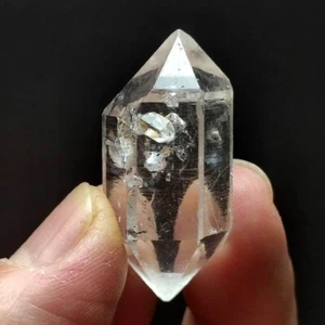 15g Skeletal Crystal Quartz Double Terminating Healing stone Specimen 2668 - Picture 1 of 9