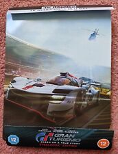 Gran Turismo UK 4k Steelbook + Bluray. As New condition with J-Card.