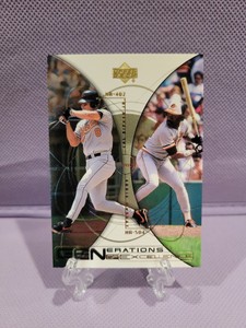 2000 UD Hitter's Club Generations of Excellence Baseball Card #GE1 Ripken/Murray