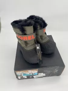 NWT Sorel SNOW COMMANDER™ Toddler Boot Size 6 Stone Green, Alpine Tundra - Picture 1 of 4