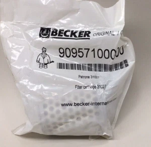 Becker Pumps 909571 Filter Cartridge 90957100000 23mm ID 51mm OD 58mm Length - Picture 1 of 5