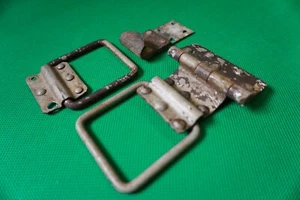 WW2 Germany Wehrmacht MG34 MG42 aluminium ammo box hardware handle accessories - Picture 1 of 8