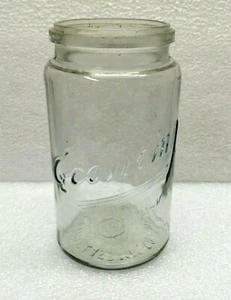 Antiguo frasco enlatado Kerr Economy #5 marca comercial mineral Portland - boca ancha - Imagen 1 de 7