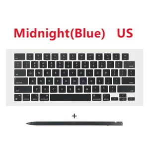 Nueva tecla inglesa de EE. UU. color medianoche para MacBook Air Retina 13" A2681 M2 2022 - Imagen 1 de 1
