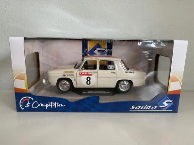 RARE SOLIDO 1:18 Renault 8 Gordini 1300 #8 Rally Monte Carlo - S1803608 - Image 1 of 4