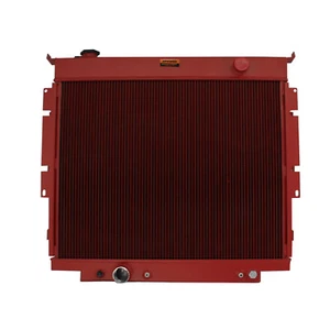 Fit 83-96 Ford F Super Duty F150 F250 F350 6.9 7.3 V8 Aluminum Radiator AT 3 Row - Picture 1 of 7