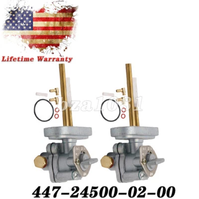 2 Sets For Yamaha XS750 XS850 XS1100 Venturer Fuel Valve Petcock 447-24500-02-00 Foto 1 de 4