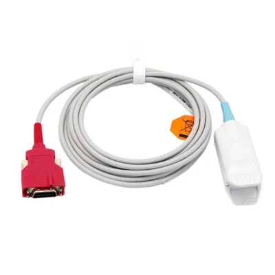 REDY-MED 3m 20pin Masimo Rainbow Adult Clip SpO2 Sensor for Lifepak 15/Welch Allyn/Zoll