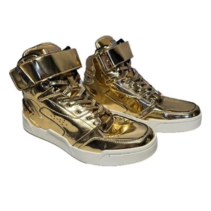 RADII Liquid Gold Bar High Top Sneaker Schuhe Herren Größe 9 KOSTENLOSER VERSAND - Bild 1 von 14