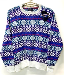 De Colección Nuevo con Etiquetas Nuevo de Edición Años 80 Caña St. James Fair Isla Tejido Mujer Talla Mediana, Colorido - Imagen 1 de 20