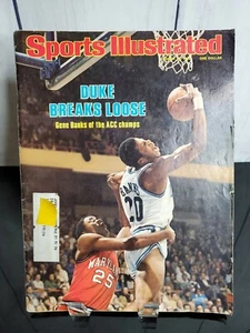 13. März 1978 SPORT ILLUSTRIERT Gene Banks ACC Champ Basketball Duke  - Bild 1 von 12