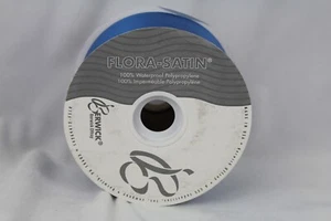 Berwick Flora Satin 2.75 Wide X 100 Yards Used Roll Color Royal Blue - Picture 1 of 4