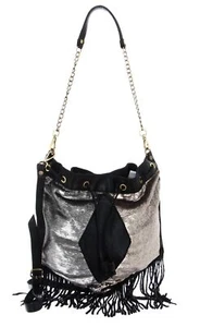 CATERINA LUCCHI borsa a tracolla Glam Shoulder Bag Nero - Foto 1 di 5