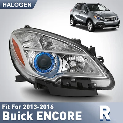 Right Passenger Side For 2013-2016 Buick Encore Halogen Headlight Headlamp Foto 1 de 2