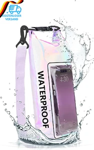 Wasserdichte Rucksack, 2L Outdoor Umhängetasche 2-In-1 Handy Wasserdichte Tasche - Bild 1 von 12