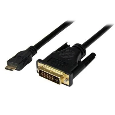 HDCDVIMM2M Startech (2m) Mini HDMI to DVI-D Cable - M/M - Image 1 of 4