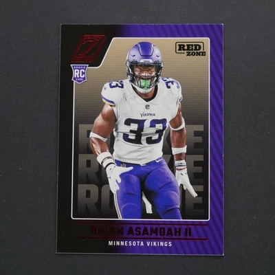 2022 Panini Zenith - Rookies Brian Asamoah II #171 Red Zone (RC) - Image 1 of 2