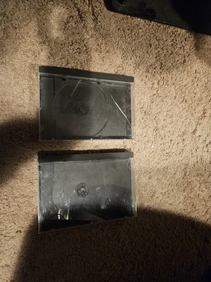 SEGA CD, Saturn CD диск видео игры чехол держатель длинная коробка Ps1 лот из 2 оригинальных  - Изображение 1 из 4