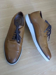 Allen Edmonds Carson Hybrid Lace Up Size 10 D Tan White - Picture 1 of 10
