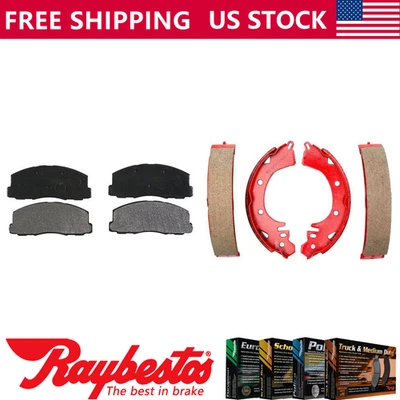 Element3 Front Metallic Brake Pads & Rear Shoes For 1984-1990 Dodge Colt - Image 1 of 4