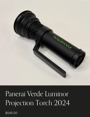 Panerai Verde Luminor Projection Torch 2024 - Image 1 of 4