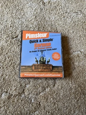 Pimsleur Quick & Simple German 2nd Revised Edition 8 Lessons 4 Discs - Image 1 of 4