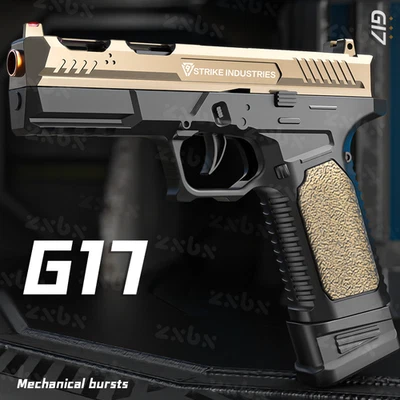 New Soft Bullet Toy Gun Single Ejection Shell Continuous Fire Foam Bullet Gun - image 1 of 4