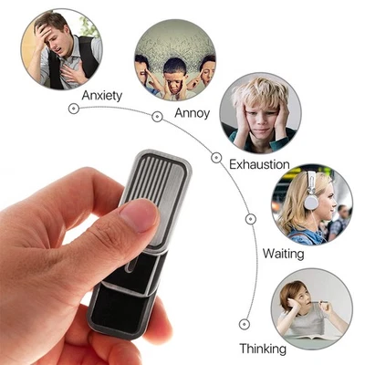 Juguete de oficina háptico deslizante magnético de metal de alta calidad para ansiedad por estrés Foto 1 de 4