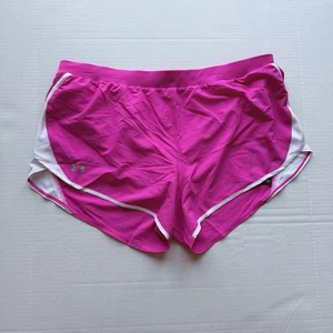 Under Armour Fly By 2.0 Women’s Size 2XL Shorts Athletic Running Pink - Picture 1 of 8