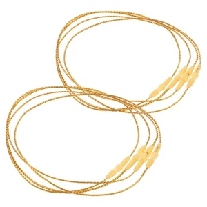  100 Stück Weihnachtsschmuck Aufhänger Schnur vorgeschnitten Ornament Haken für Weihnachten - Bild 1 von 12