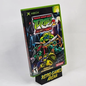 💿REFURBISHED Teenage Mutant Ninja Turtles 2 (Original Xbox) CIB & TESTED 💿 - Picture 1 of 5