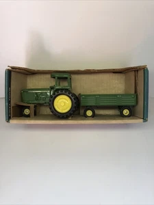 Vintage ERTL Toys #70 John Deere Farm Tractor With Wagon 1/32 - Picture 1 of 12