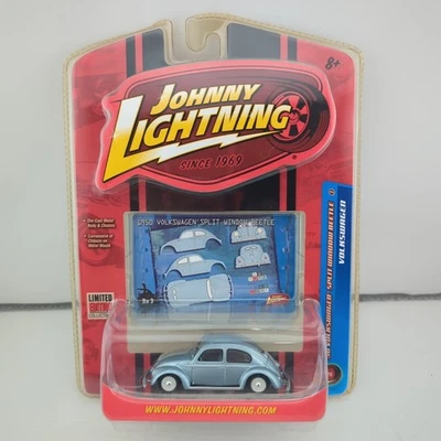 Литой автомобиль Volkswagen Split Window Beetle ограниченный выпуск Johnny Lightning 1950 г. - Изображение 1 из 4