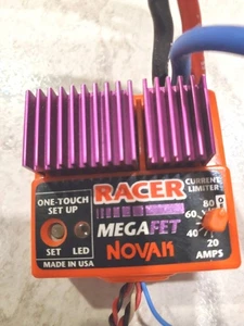 Novak RACER ESC Electronic Speed Control - Mega Fet- Vintage RC - Picture 1 of 8